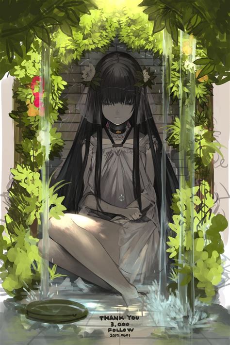 Safebooru 1girl Bangs Bare Legs Barefoot Black Hair Closed Eyes