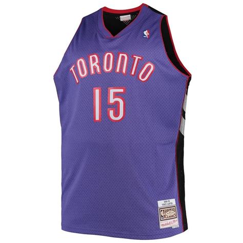 Mitchell And Ness Vince Carter Purple Toronto Raptors Big And Tall 1999 00