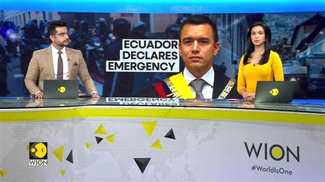 Ecuador Declares State Of Emergency In Provinces World Dna News