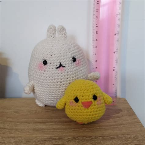 Molang And Piu Piu Crochet Amigurumi Toys Etsy