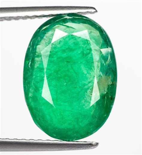 No Reserve Green Emerald 4 35 Ct Catawiki