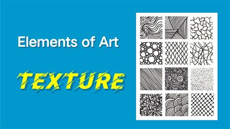 Elements Of Art Texture Drawings