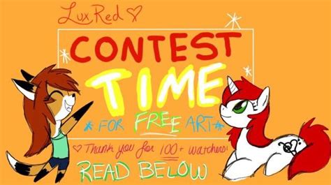 Raffle Time Thanks For 100 Watchers Open By Luxred On Deviantart