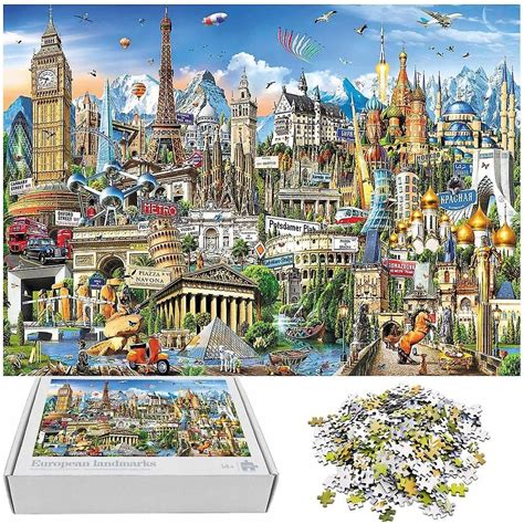 Puzzle 1000 sztuk dla dorosłych Trudne i wyzwanie 11023665358