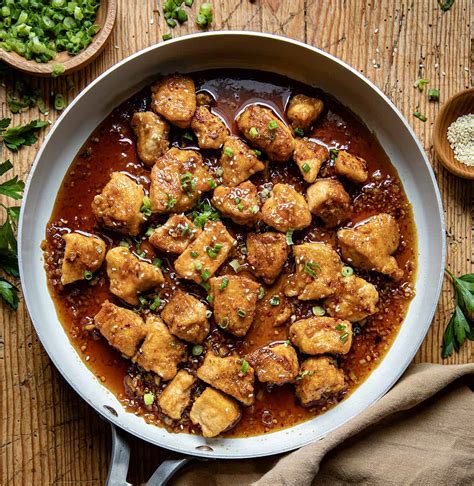 Honey Garlic Chicken Bites - I Am Homesteader