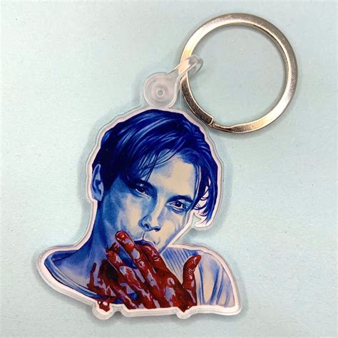 Scream Billy Loomis Ghostface Keyring Keychain Horror Movie 80s Movie