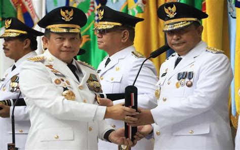 Bahtiar Baharuddin Resmi Dilantik Sebagai Pj Gubernur Sulsel