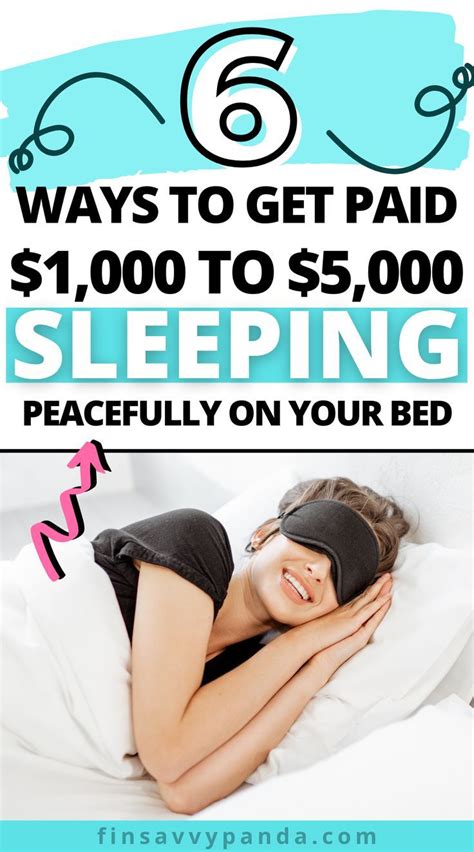 Legit Ways To Get Paid To Sleep Artofit