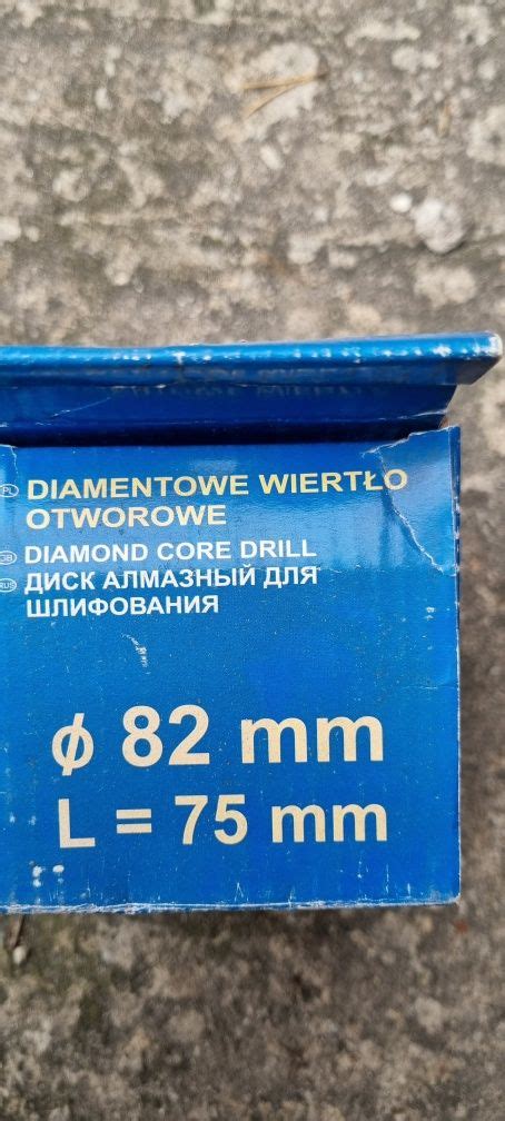 PROLINE 89582 Wiertło diamentowe koronkowe otwornica do betonu 82x75