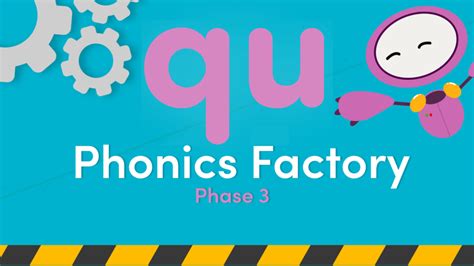 Phonics Phase 3 Qu Sound Video In The Phonics Factory Classroom