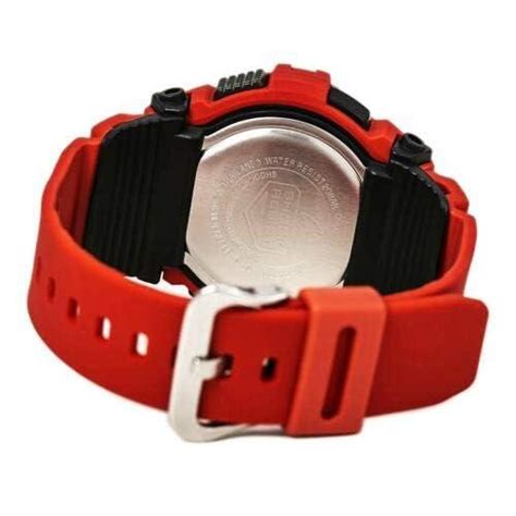 Casio Mens G A G Shock Rescue Red Digital Sport Watch Precio