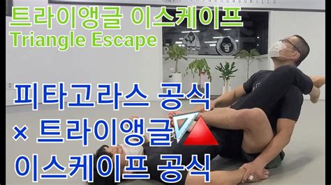 No Gi 트라이앵글 이스케이프 Triangle Escape 기술도움 강진구 최은국 Youtube