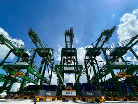 Singapore Inaugurates First Phase Of Massive Tuas Container Portfreight