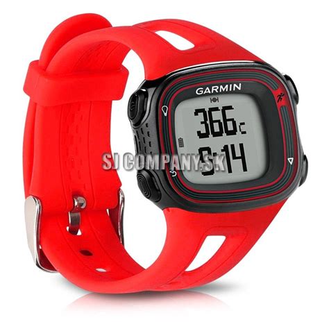 Silikónový remienok Garmin Forerunner 10 15 červená SJ Company