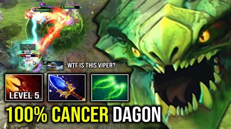 100 IMBA MID CANCER First Item Dagon Instant 1 Shot Viper Strike