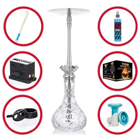 Hookah Complete Set Pro With Aladin Mvp Dot