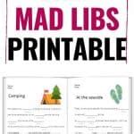 Imitaciones De Mad Libs Para Ni Os Para Imprimir Gratis Rellene El