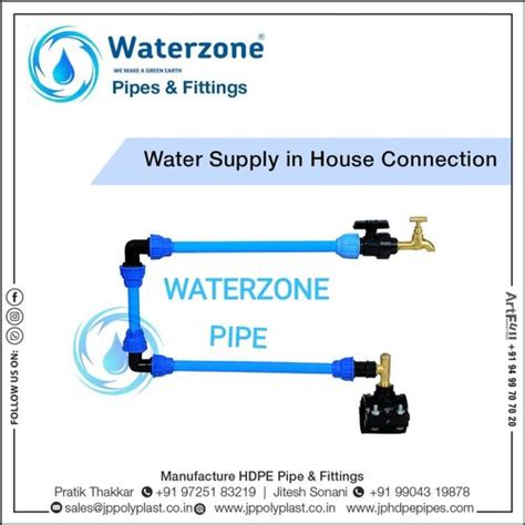 WaterZone MDPE Pipe Female Threaded Adapter Rs 16 Unit Jp Polyplast