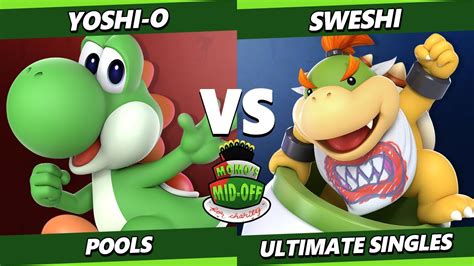 Momo S Mid Off Yoshi O Yoshi Samus Vs Sweshi Bowser Jr Ssbu