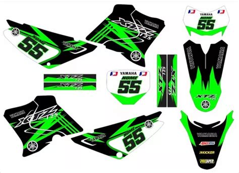 Kit Adesivos Gr Ficos Motocross Trilha Xtz Mm R Frete Gr Tis