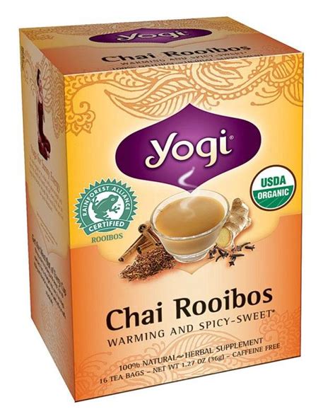 Yogi Chai Rooibos Tea 16 Bag