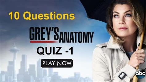 How Well Do You Know Greys Anatomy Quiz Quiz For Fans