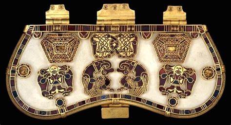 Anglo Saxon Treasures From The Sutton Hoo Ship Burial Brewminate A