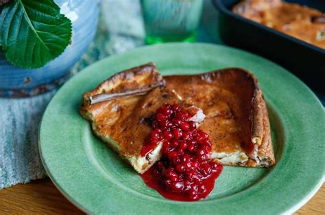 Fläskpannkaka med fullkornsdinkel Fredriks Fika Matrecept Mat