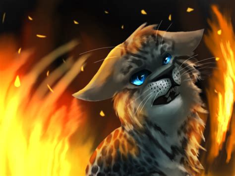 Ashfur From Warrior Cats Of The Fire Scene By Drawesomejulia On Deviantart