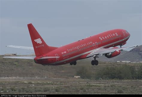 OY SEI Boeing 737 85H Sterling European Airlines Gabe Basco