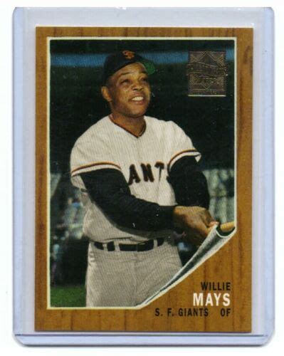 1996 TOPPS WILLIE MAYS COMMEMORATIVE REPRINT 16 EBay