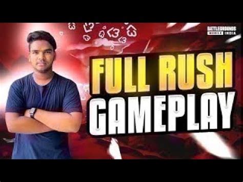 BGMI LIVE FULL RUSH GAMEPLAY OR WOT Sheru Gaming YT Bgmi