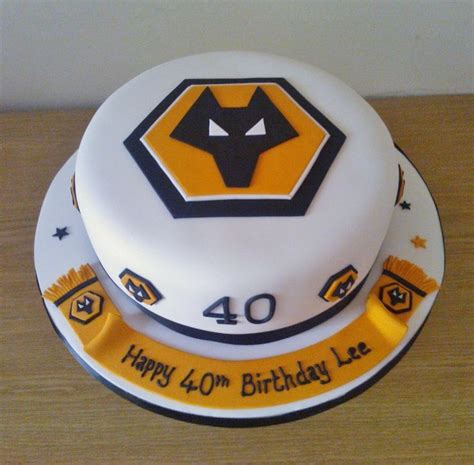 Up The Wolves Wolverhampton Wanderers Birthday Cake My