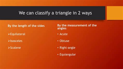 Classifying Triangles Ppt