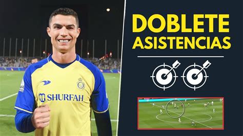 Doblete De Asistencias De Cristiano Ronaldo Con Al Nassr Cu Ntas