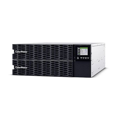 CyberPower Smart App Sinewave Enterprise UPS — 10kVA / 10kW 208V Online Double-Conversion 6U (Standard VRLA Hot-Swappable Battery / RAIL-KIT) (PR10000RM6U-STD-RAIL-KIT)