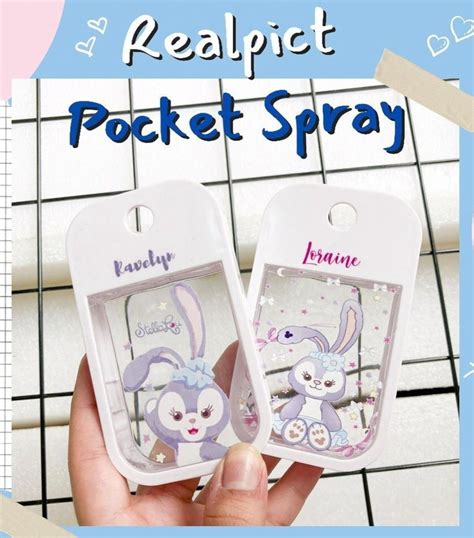 Custom Hand Sanitizer Pocket Spray Character Beauty Personal Care