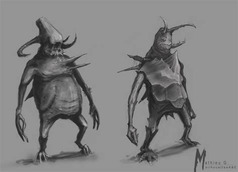 ArtStation - Night Creature Concept Process