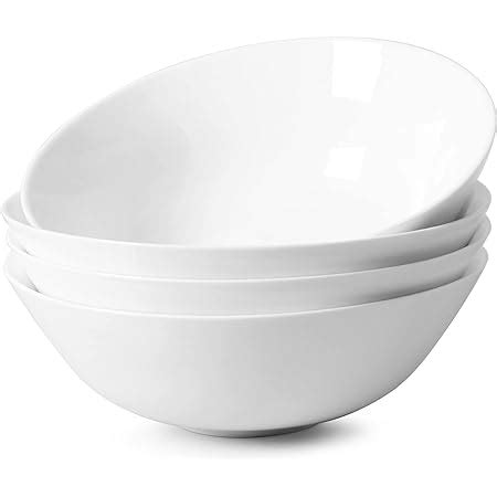 Amazon DOWAN Ceramic Soup Bowls 32 Ounces White Ramen Bowl For