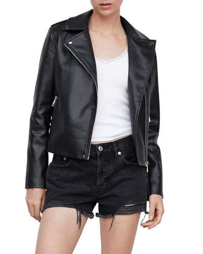 Mango Biker Jackets For Women Lyst