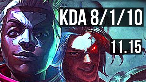 EKKO Vs KAYN JUNGLE 8 1 10 1 9M Mastery Godlike 300 Games BR