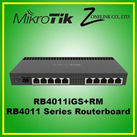 RB4011iGS RM RB4011 Series Routerboard Powerful 10xGigabit Port Router