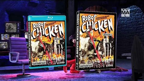 Robot Chicken Season 6 Blu Ray And Dvd Tv Spot Ispottv