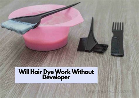 Will Hair Dye Work Without Developer Heres What Happens If You Use Box Dye Without Peroxide