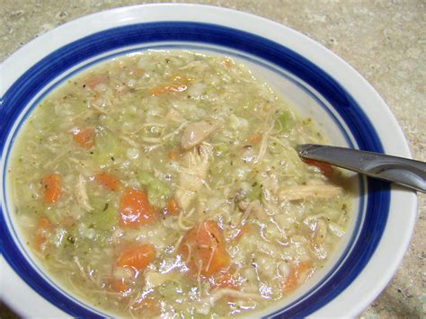 Slow Cooker Chicken & Rice Soup – Chloe's Tray