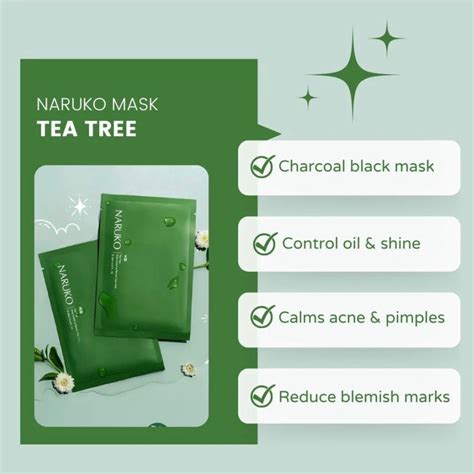 Tea Tree Shine Control & Blemish Clear Mask – NARÜKO