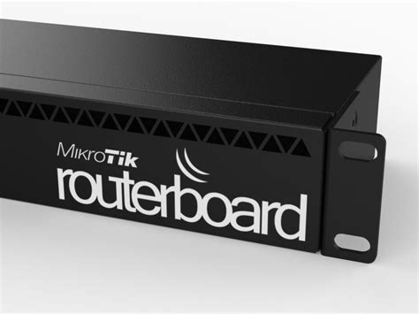 Mikrotik Routerboard RB2011 UiAS RM Rackmount Router 3D Model CGTrader