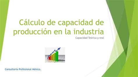 Facil Cálculo De Capacidad De Producción Youtube