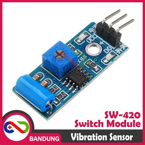 Jual Sw 420 Sw420 Vibration Sensor Getar Switch Module For Arduino Uno Mega Sensor Getaran