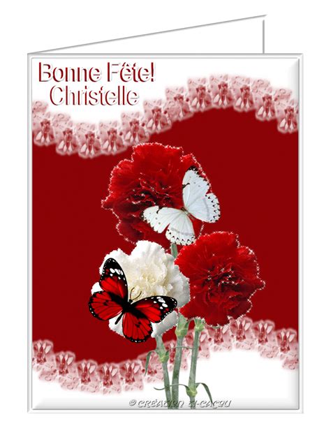 Bonne Fete Christelle Joyeux Anniversaire